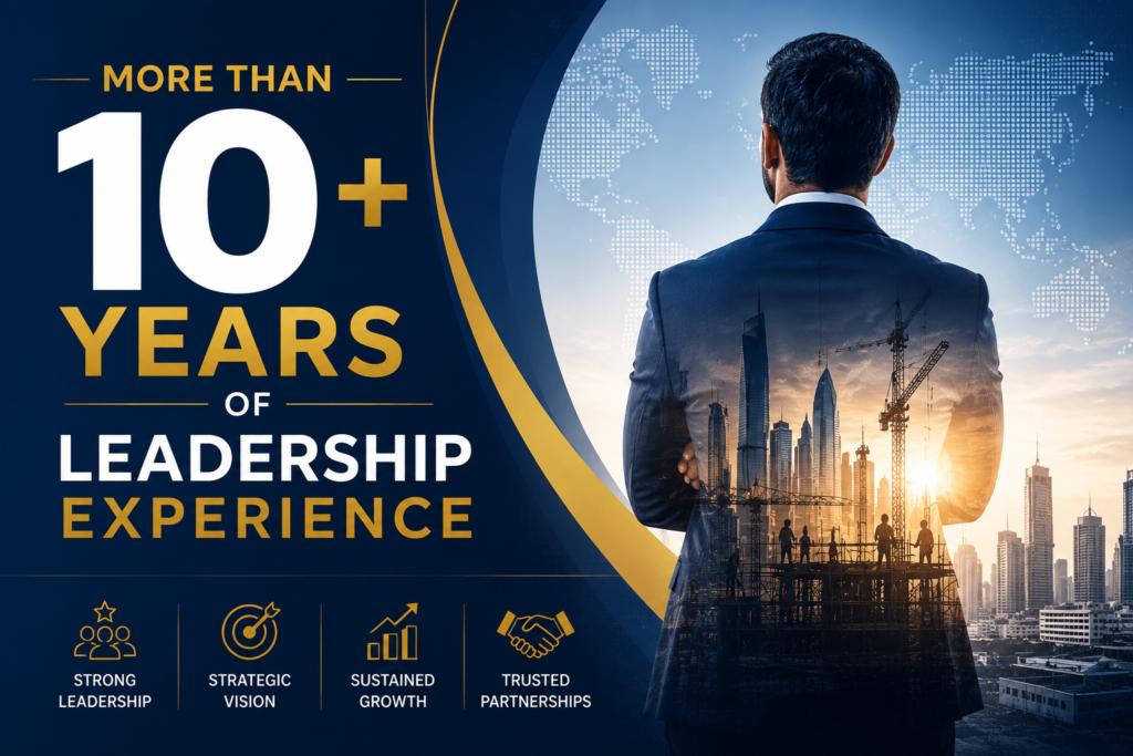 More Than 10 Years of Leadership Experience