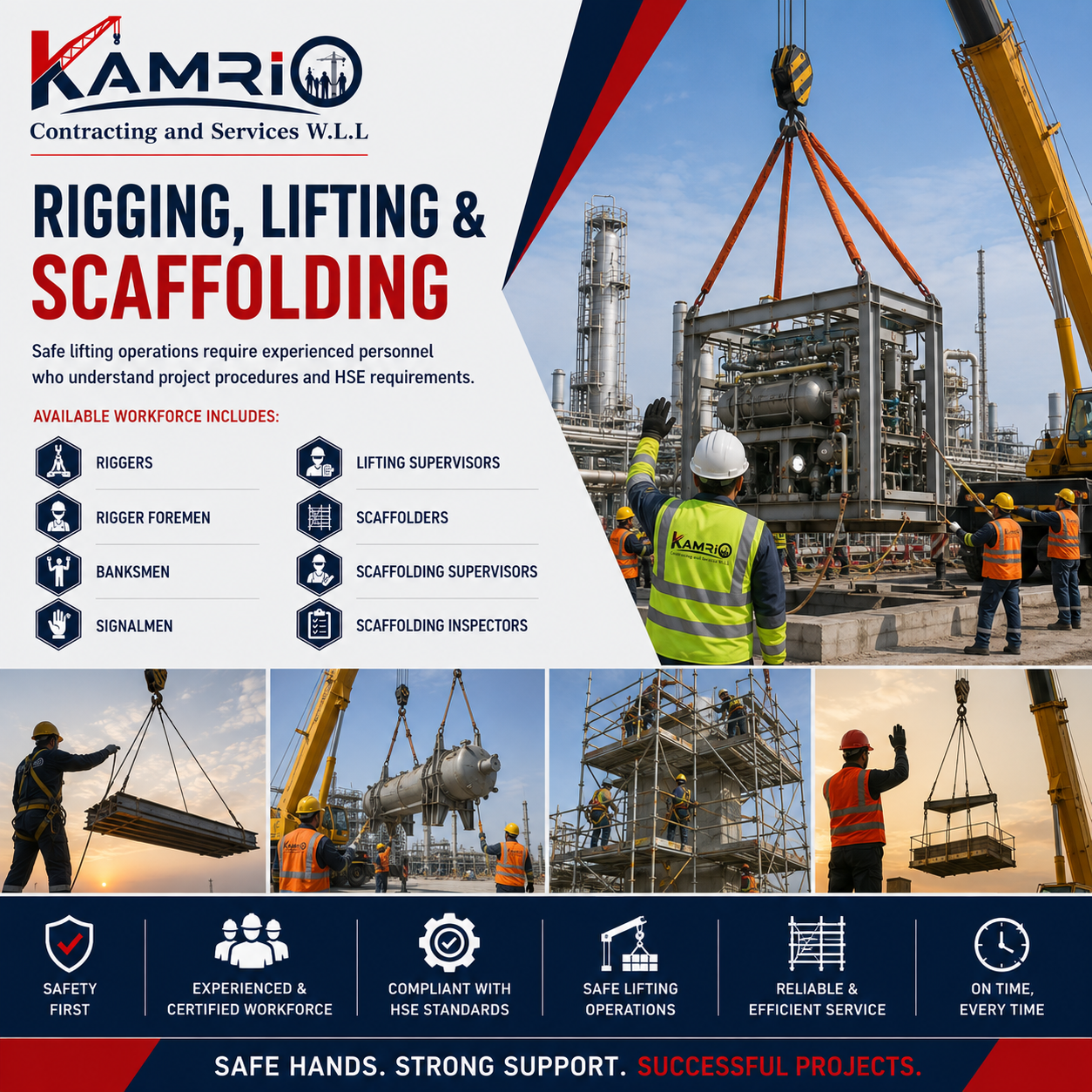 Rigging, Lifting & Scaffolding