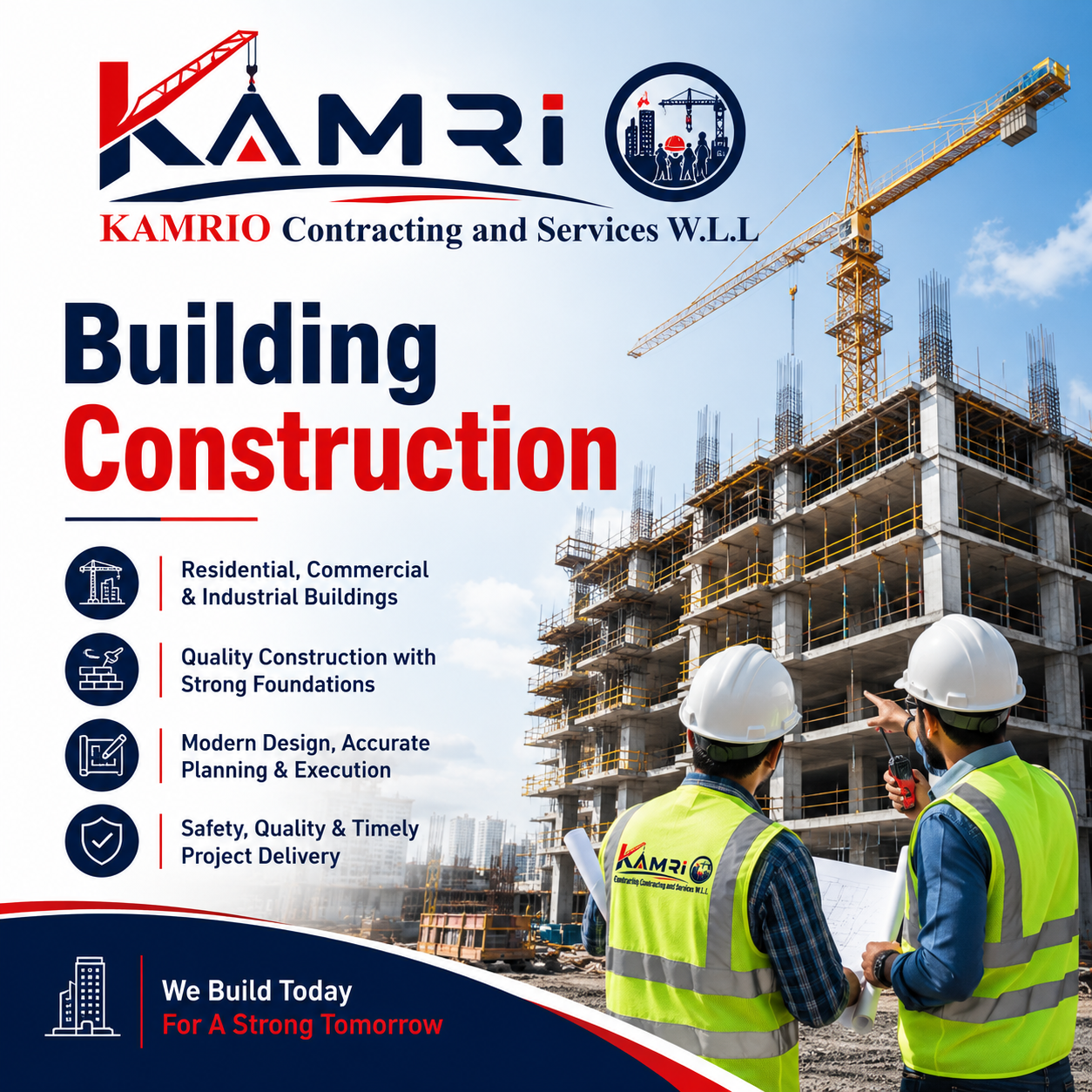 Building construction company in Qatar