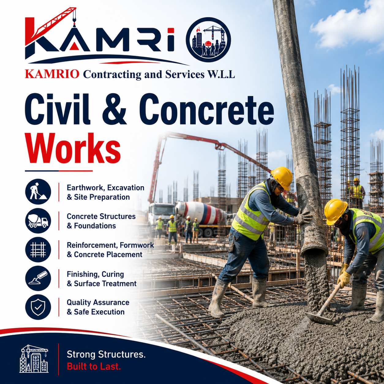 Civil & Concrete in Qatar