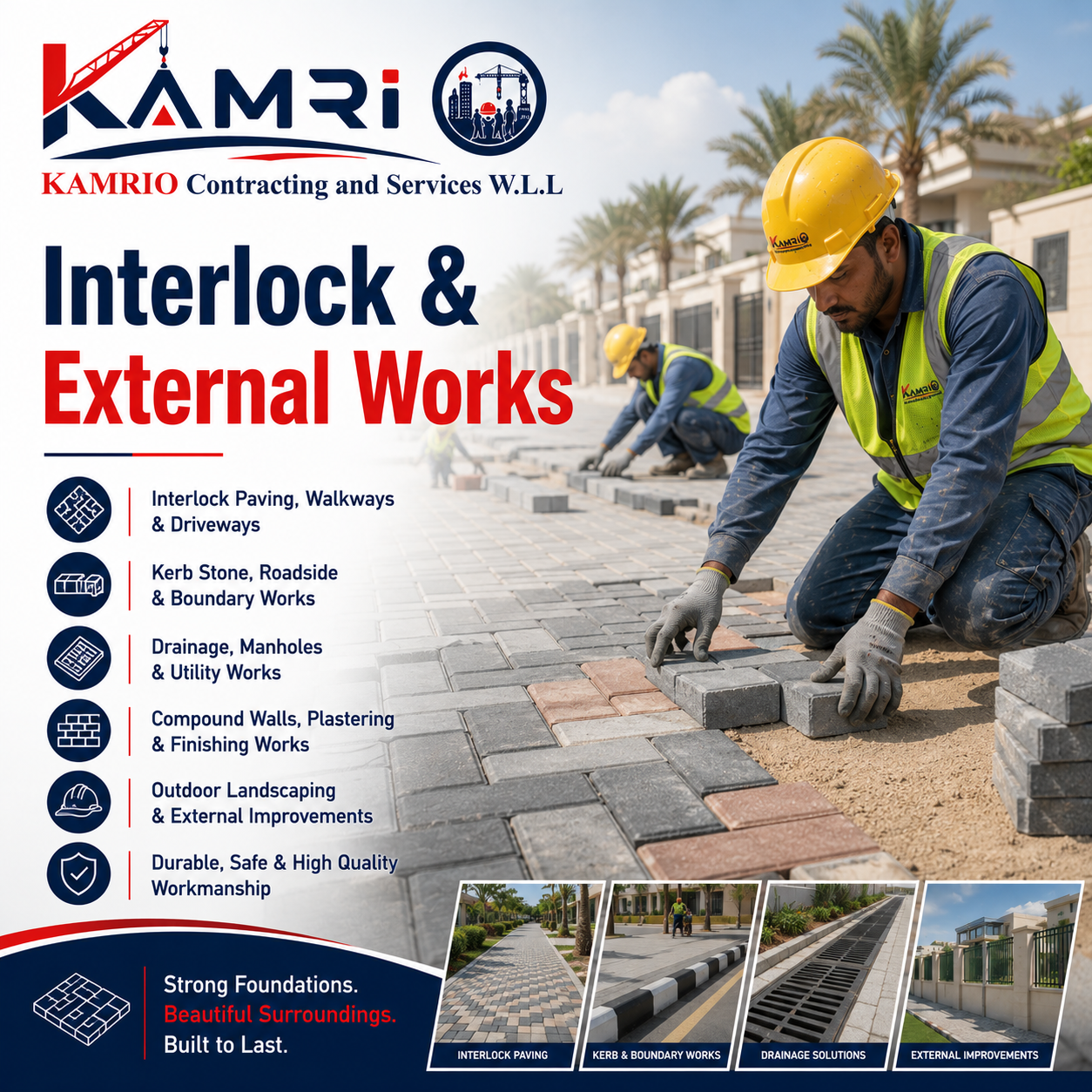 Interlock & External Works